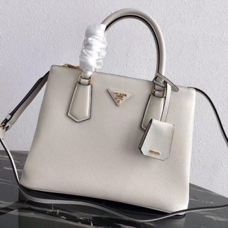 Prada 프라다 Leather Tote Shouler Bag,31cm - 프라다 사피아노 토트 숄더백 6컬러