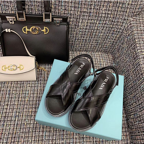 PRADA 프라다 샌들 4cm M1312-2