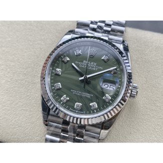 ROLEX 로렉스 데이저스트 그린 다이얼 36mm 126233