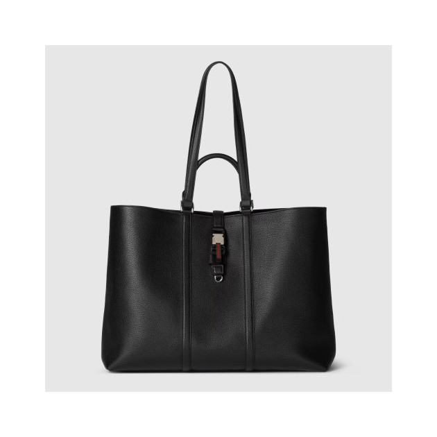 GUCCI 구찌 웹 트리밍 라지 토트백 816753